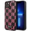 Karl Lagerfeld KLHCP13SMNMP1P Apple iPhone 13 mini 5,4″ kietas dėklas rožinės spalvos Monogram Plaque