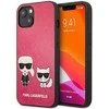 Karl Lagerfeld KLHCP13SPCUSKCP iPhone 13 mini 5.4 fuksija/juostelė deklas Ikonik Karl &amp; Choupette