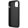 Karl Lagerfeld KLHCP13SPKMP iPhone 13 mini 5,4 rožinis deklas Odinis Ikonik Karl`s Head Metal