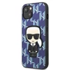 Karl Lagerfeld KLHCP13SPMNIKBL Apple iPhone 13 mini 5,4″ kietas dėklas mėlynas Monogram Ikonik Patch