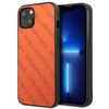 Karl Lagerfeld KLHCP13SPTLO Apple iPhone 13 mini 5,4″ kietas dėklas oranžinis Perforated Allover