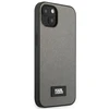 Karl Lagerfeld KLHCP13SSFMP2DG Apple iPhone 13mini 5,4″ kietas dėklas sidabrinis Saffiano Plaque