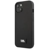 Karl Lagerfeld KLHCP13SSFMP2K Apple iPhone 13 mini 5,4″ kietas dėklas juodos spalvos Saffiano Plaque