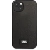 Karl Lagerfeld KLHCP13SSFMP2K Apple iPhone 13 mini 5,4″ kietas dėklas juodos spalvos Saffiano Plaque