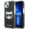 Karl Lagerfeld KLHCP13STPECK Apple iPhone 13 mini 5,4″ kietas dėklas juodos spalvos Choupette Head