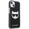 Karl Lagerfeld KLHCP13STPECK Apple iPhone 13 mini 5,4″ kietas dėklas juodos spalvos Choupette Head
