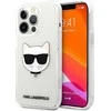 Dėklas Karl Lagerfeld KLHCP13XCTR iPhone 13 Pro Max 6.7, skaidrus, Choupette Head