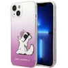 Karl Lagerfeld KLHCP14MCFNRCPI Apple iPhone 14 Plus / 15 Plus 6,7″ kietas dėklas rožinės spalvos Choupette Fun