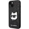 Karl Lagerfeld KLHCP14MG2CPK iPhone 14 Plus / 15 Plus 6,7″ juodos spalvos kietas dėklas Glitter Choupette Pa