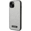 Dėklas Karl Lagerfeld KLHCP14MG2ELS iPhone 14 Plus 6.7 "hardcase sidabrinis / sidabrinis Glitter Plaque Logo