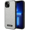 Dėklas Karl Lagerfeld KLHCP14MG2ELS iPhone 14 Plus 6.7 "hardcase sidabrinis / sidabrinis Glitter Plaque Logo