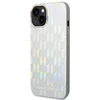 Dėklas Karl Lagerfeld KLHCP14MLGMMSV3 iPhone 14 Plus 6,7" hardcase sidabrinė/sidabrinis Monogram Iridescent