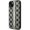Karl Lagerfeld KLHCP14MPGKLSKG Apple iPhone 14Plus / 15 Plus 6,7″ kietas dėklas pilkos spalvos Monogram Stripe