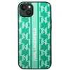 Karl Lagerfeld Karl Lagefeld dėklas, skirtas iPhone 14 Plus 6,7 KLHCP14MPGKLSKN žalios spalvos kietas dėklas , skirtas Monogram Stripe