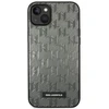 Karl Lagerfeld KLHCP14MSAKLHPG Apple iPhone 14 Plus / 15 Plus 6,7″ kietas dėklas pilkos spalvos Saffiano Mono Metal