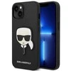 Karl Lagerfeld KLHCP14MSAPKHK iPhone 14 Plus 6,7 juodas/juodas deklas Saffiano Karl`s Head Patch