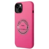 Karl Lagerfeld KLHCP14MSRSGRCF iPhone 14 Plus / 15 Plus 6,7″ kietas dėklas rožinės spalvos Silicone RSG