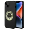 Karl Lagerfeld KLHCP14MSRSGRCK Apple iPhone 14 Plus / 15 Plus 6,7″ kietas dėklas juodos spalvos Silicone RSG