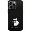 Dėklas Karl Lagerfeld KLHCP14XSMHCNPK IPHONE 14 PRO MAX 6.7 "Juodas/Juodas HARDCASE SILICONE C METAL PIN
