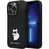 Dėklas Karl Lagerfeld KLHCP14XSMHCNPK IPHONE 14 PRO MAX 6.7 "Juodas/Juodas HARDCASE SILICONE C METAL PIN