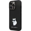 Dėklas Karl Lagerfeld KLHCP14XSMHCNPK IPHONE 14 PRO MAX 6.7 "Juodas/Juodas HARDCASE SILICONE C METAL PIN