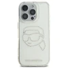 Karl Lagerfeld KLHCP16XHKHDCELT Apple iPhone 16 Pro Max 6.9″ skaidrus kietas dėklas IML Rhinestones Karl Hea
