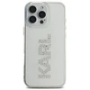Karl Lagerfeld KLHCP16XHKLSTDCT Apple iPhone 16 Pro Max 6.9″ skaidrus kietas dėklas IML Rhinestones Logo