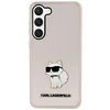 Karl Lagerfeld KLHCS23MHNCHTCP S23+ S916 rožinės spalvos kietas dėklas Ikonik Choupette