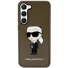 Karl Lagerfeld KLHCS23MHNIKTCK S23+ S916 juodos spalvos kietas dėklas Ikonik Karl Lagerfeld