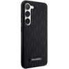 Karl Lagerfeld KLHCS23MSAKLHPK S23+ S916 kietas dėklas juodos spalvos Saffiano Mono Metal Logo