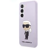 Karl Lagerfeld KLHCS23MSNIKBCU S23+ S916 kietas dėklas violetinės spalvos Silicone Ikonik