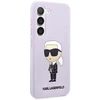 Karl Lagerfeld KLHCS23MSNIKBCU S23+ S916 kietas dėklas violetinės spalvos Silicone Ikonik