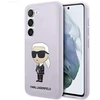 Karl Lagerfeld KLHCS23MSNIKBCU S23+ S916 kietas dėklas violetinės spalvos Silicone Ikonik