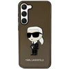 Karl Lagerfeld KLHCS23SHNIKTCK S23 S911 juodos spalvos kietas dėklas Ikonik Karl Lagerfeld