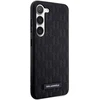 Karl Lagerfeld KLHCS23SSAKLHPK S23 S911 kietas dėklas juodos spalvos Saffiano Mono Metal Logo