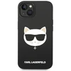 Karl Lagerfeld KLHMP14MSLCHBK iPhone 14 Plus / 15 Plus 6,7″ kietas dėklas juodos spalvos Silicone Choupette