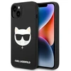 Karl Lagerfeld KLHMP14MSLCHBK iPhone 14 Plus / 15 Plus 6,7″ kietas dėklas juodos spalvos Silicone Choupette