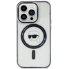 Karl Lagerfeld KLHMP15LHKHNOTK Apple iPhone 15 Pro 6.1″ skaidrus kietas dėklas IML Karl`s Head MagSafe