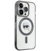 Karl Lagerfeld KLHMP15LHKHNOTK Apple iPhone 15 Pro 6.1″ skaidrus kietas dėklas IML Karl`s Head MagSafe