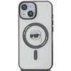 Karl Lagerfeld KLHMP15MHKHNOTK Apple iPhone 15 Plus/ 14 Plus 6.7″ skaidrus kietas dėklas IML Karl`s Head Mag
