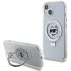 Karl Lagerfeld dėklas, skirtas iPhone 15 6,1 KLHMP15SHMRSCHH baltos spalvos HC Magsafe Ringstand CH