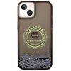 Karl Lagerfeld KLHCP14MLCRSGRK iPhone 14Plus / 15 Plus 6,7″ juodos spalvos kietas dėklas Liquid Glitter RSG