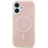 Karl Lagerfeld IML Karl RSG Logo MagSafe dėklas skirtas Apple iPhone 17 rožinės spalvos