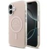 Karl Lagerfeld IML Karl RSG Logo MagSafe dėklas skirtas Apple iPhone 17 rožinės spalvos