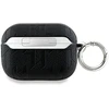 Karl Lagerfeld Monogram Dėklas galvos formos su Karl & Choupette motyvu, skirtas AirPods Pro 2 - Juodas