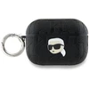 Karl Lagerfeld KLAP2PGKIPK AirPods Pr o2 (2022/2023) dėklas juodos spalvos Monogram Karl Head