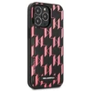 Karl Lagerfeld KLHCP13XMNMP1P Apple iPhone 13 Pro Max 6,7″ kietas dėklas rožinės spalvos Monogram Plaque