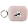 Karl Lagerfeld Monograminis Karl & Choupette Head dėklas AirPods Pro 2 – rožinis