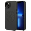 Karl Lagerfeld KLHCP14MFWHK Apple iPhone 14 Plus 6,7" dėklas telefonui juodos spalvos Leather Perforated Logo
