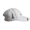 Karl Lagerfeld Paris balta kepurė su dirželiu – L5WH7947-wht